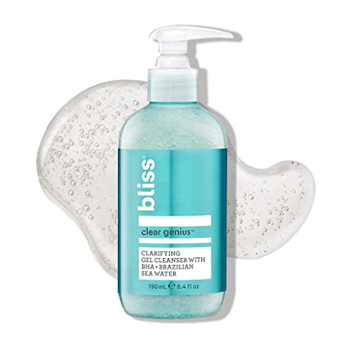 Bliss Rose Gold Rescue Foaming Face Wash - 6.4 Fl Oz - Cleanser for Sensitive Skin - Rose Water - Gently Removes Makeup - Non-Drying - Clean - Vegan & Cruelty-Free