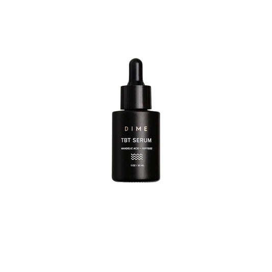 DIME Beauty TBT Serum, Anti-Aging Face Serum, Resveratrol, Mandelic Acid and Niacinamide Serum for Youthful Skin, 1 oz / 30 mL