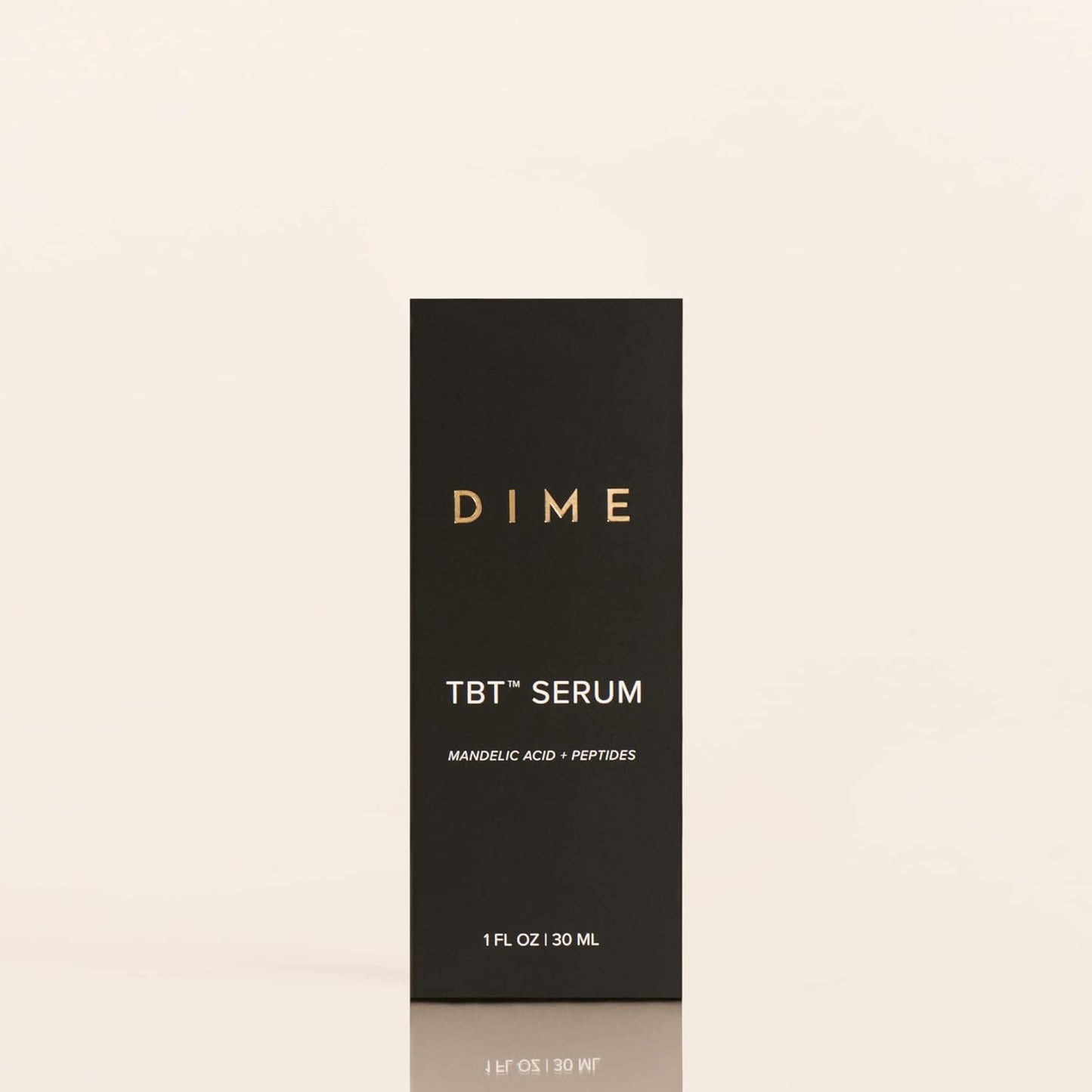 DIME Beauty TBT Serum, Anti-Aging Face Serum, Resveratrol, Mandelic Acid and Niacinamide Serum for Youthful Skin, 1 oz / 30 mL