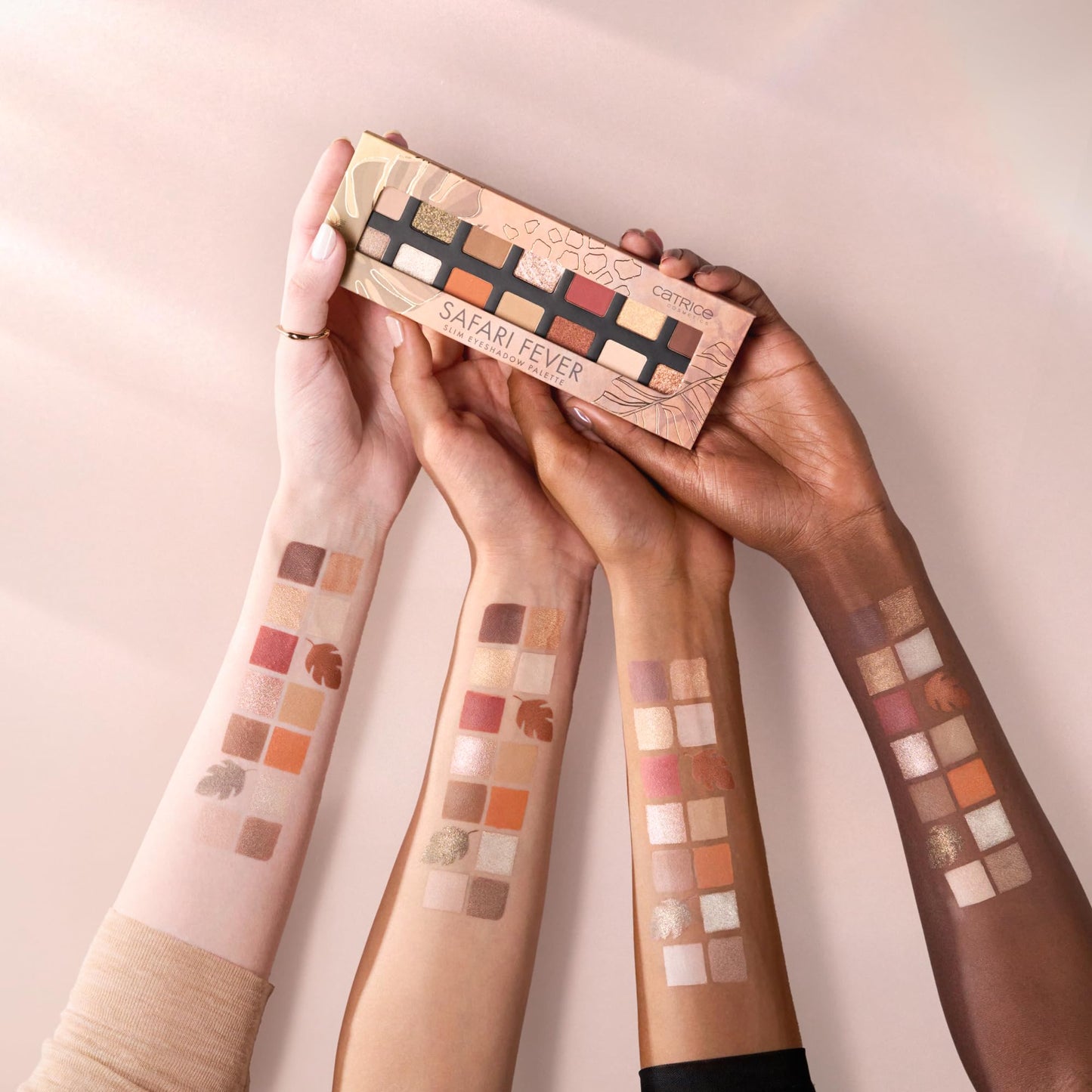 Catrice | Blooming Bliss Slim Eyeshadow Palette | 14 Highly-Pigmented Matte, Shimmer, & Metallic Shades | Vegan & Cruelty Free