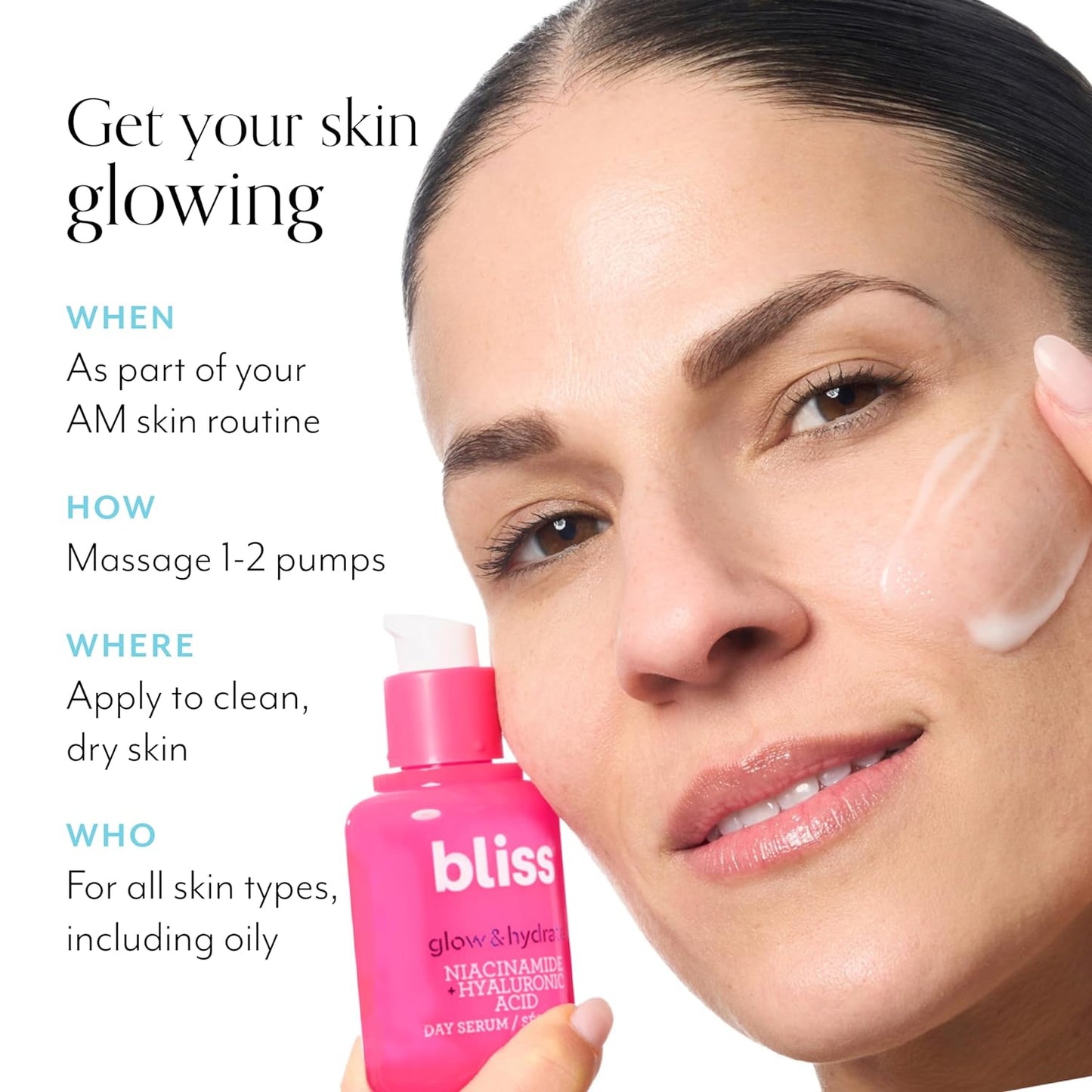 Bliss Glow & Hydrate Serum and BlissPro Liquid Exfoliant - Daily Exfoliating & Hydrating Duo - Improves Dullness, Smooths Skin Texture - Vegan & Cruelty-Free